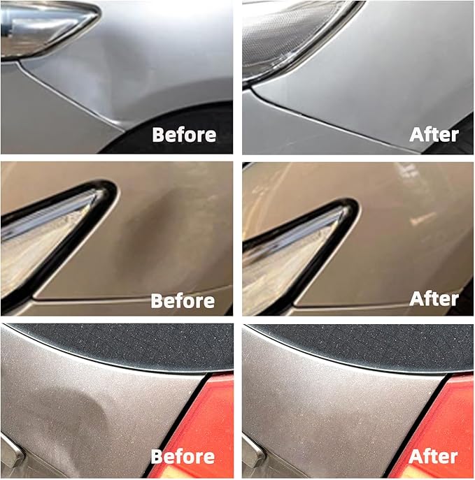 29 Pcs Paintless Dent Repair Rods, Dent Rods Removal Kit, Stainless Steel Dent Rods, Professional Hail Dent Removal Tool for Minor Dents, Door Dings and Hail Damag