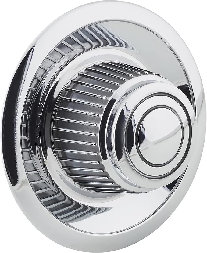 Speedway Motors GM Style Rally Wheel Kit with 15x7 and 15x8 Silver Painted Steel Wheels, 5 on 4.75” BP, Includes Beauty Rings, Derby Center Caps, Lug Nuts, and Valve Stems Set of 4