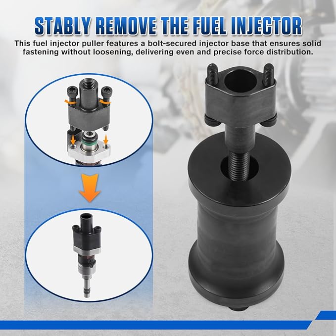 Fuel Injector Puller Removal Tool Compatible with Chevy, Buick, Vauxhall/Opel 1.0L 1.4L 1.5L Gasoline Engines Labor-Saving Injector Puller Tool