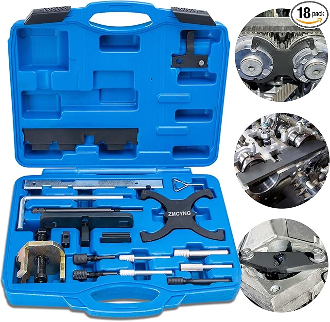 1.5 1.6 Timing Tool Kit Compatible with Ford Fiesta Fusion Escape Mazda 1.4 1.6 1.8 2.0 Di/TDCi/TDDi ECOBOOST 1.6 Ti-VCT 1.5 1.6 VVT 2.5L Engine Timing Tool, Camshaft Flywheel Locking Tools 303-1097