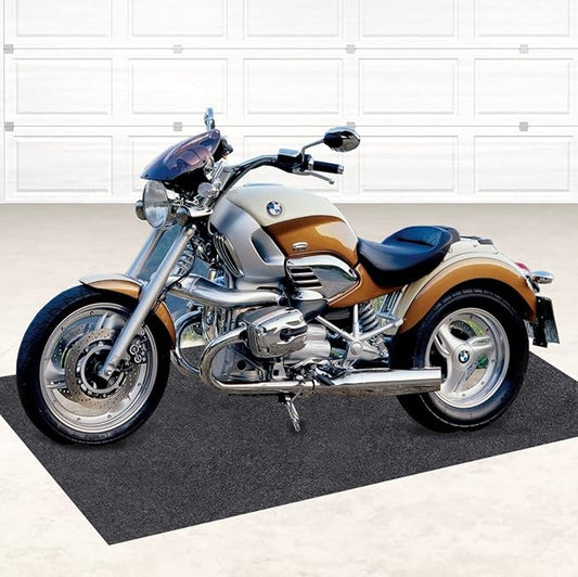 Motorcycle Mat for Garage 36x72 Inches Washable Garage Mats for Under Car Oil Drip Pan Rubber Backing Layer Oil Spill Mat Protects Floor from Spills, Drips, Splashes and Stains Garage Mats