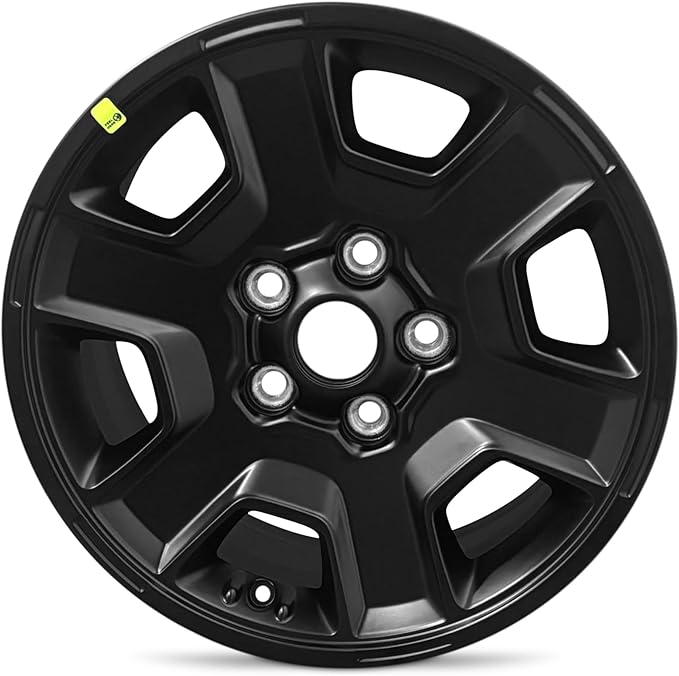 For 2021-2024 Jeep Gladiator 17 Inch Painted Black Alloy - Genuine OEM Rim - Road Ready Truck Wheel