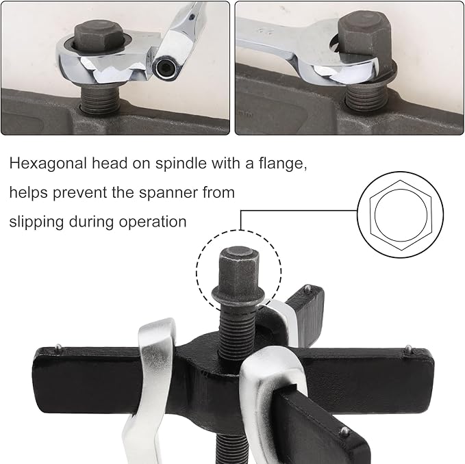 ChgImposs 6" 2 Jaw 3 Jaw Gear Puller, Adjustable Bearing Puller, Reversible Removal Tool for Internal External Pulling, Puller Tool for Removal of Pulleys Flywheels Bearings Gears