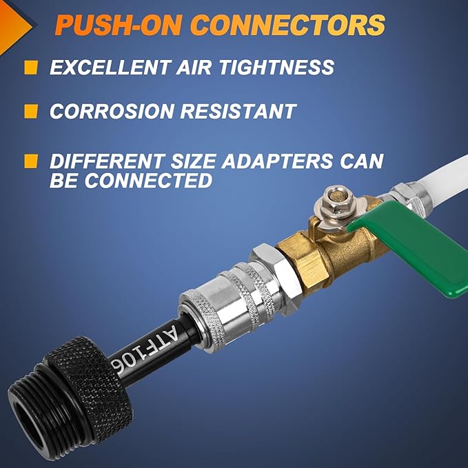 GOOACC Transmission Fluid Pump Kit 3L Automotive Manual Oil Pump Extractor ATF Refill Dispenser Transfer Pump with 8 ATF Filler Adapters Oil Filling Filler Manual System Fluid Extractor Pump Tool Kit