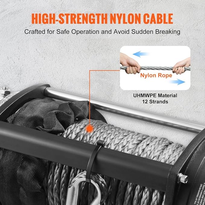 Electric Winch, Truck Winch, Waterproof Electric Winch Kit with Wireless Remote & Hawse Fairlead for Truck Jeep SUV Boat car (4500 lb)