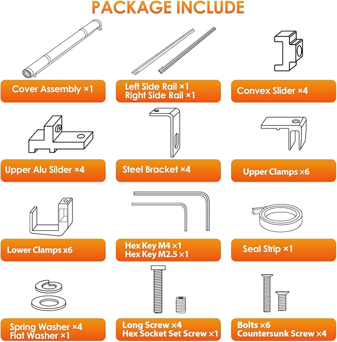 Nilight Soft Roll-Up Tonneau Cover Compatible with Toyota Tundra 2022 2023 2024 2025–6.5ft Truck Bed Cover