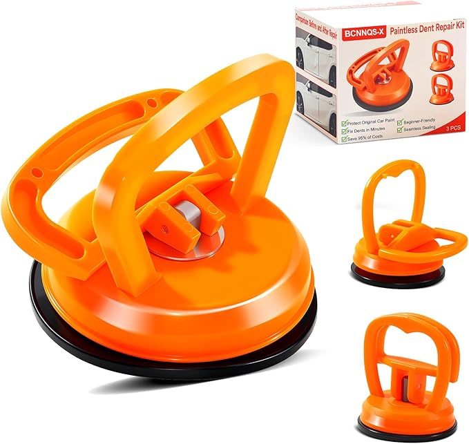 Car Dent Remover Tool for Car, Car Dent Puller Kit Auto Body Dent Remove, Suction Cup for Car Dent Repair Kit, Car Dent Removal Kit Body Repair Dent Removal Tools (4.7 inch)