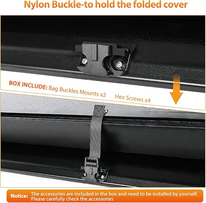 Nilight Truck Bed Cover for Ford Ranger Maverick Series