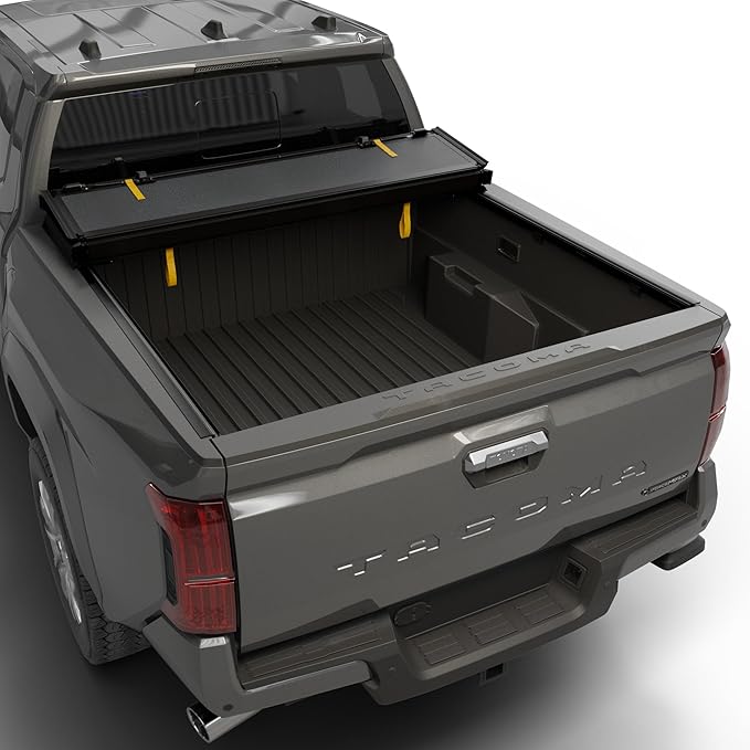 EZ Fold Hard Tonneau Cover Fits 2024-2026 Toyota Tacoma w/OE Track System 5'1" Bed (60.5")