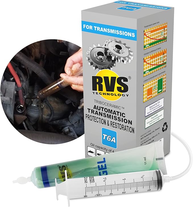 T6A Automatic Transmission Fluid Treatment. For transmissions with an Oil Capacity up to 6 quarts. Safe for All Manual & Automatic transmissions.