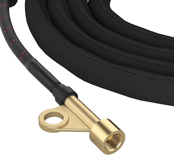 YESWELDER Tig Welding Torch WP-17FV(Gas-Valve Head) Flexible Head Air-Cooled TIG Complete Torch with 12ft Cable