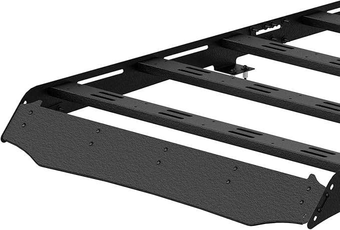 Roof Rack Cargo Basket Full Size Compatible with 2010-2024 Toyota 4Runner 5th Gen, Overland Rooftop Luggage Storage Holder, 800 LBS Platform Style Cargo Carrier for Outdoors Gear