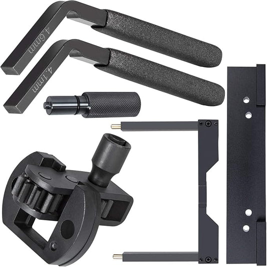 For Detroit Diesel DD15 DD16 Engine Camshaft Timing Tool+TDC Locating Pin+Brake Adjustment Tool 4.6MM&4.1MM+Barring Tool W470589104000 W470589001500 W470589046300/J-46392 W470589042300 W470589022300