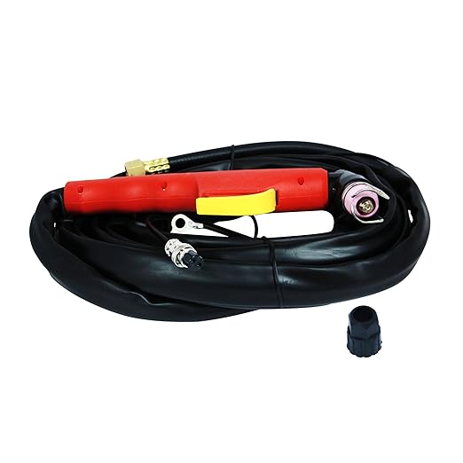 LOTOS LTP6000 60Amp Non-Touch Pilot Arc Plasma Cutter, Brown, 3/4" Inch Clean Cut