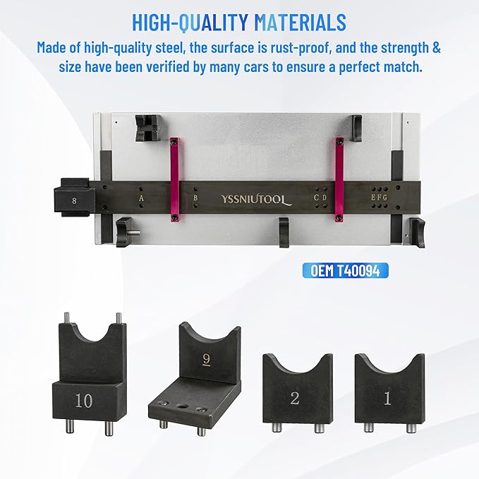 Diesel Camshaft Cylinder Head Engine Timing Tool for VAG Audi Porsche Seat, OEM T40094 T40095 T40096