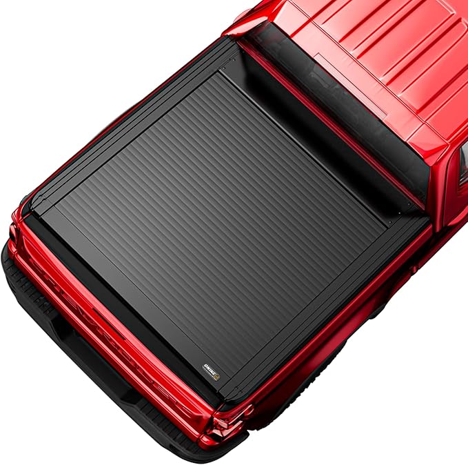 ONINE Low Profile Pull-Lock-Go Retractable Tonneau Cover Custom fit 2019-2026 Chevy Silverado 1500 5.8ft Truck Bed (69.9”), Dual T-Slot Design Compatible for Roof Racks and Crossbars