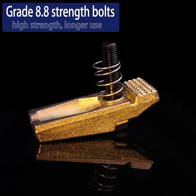 2-Pack Auto Body Repair Pull Clamp Tool Kit 5 Ton 2 Way Self Pull Clamp Repair Tool Automobile Sheet Metal Maintenance Tool