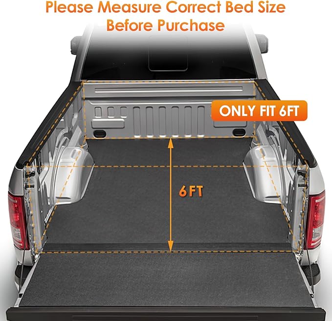 Nilight Truck Bed Cover for Ford Ranger Maverick Series