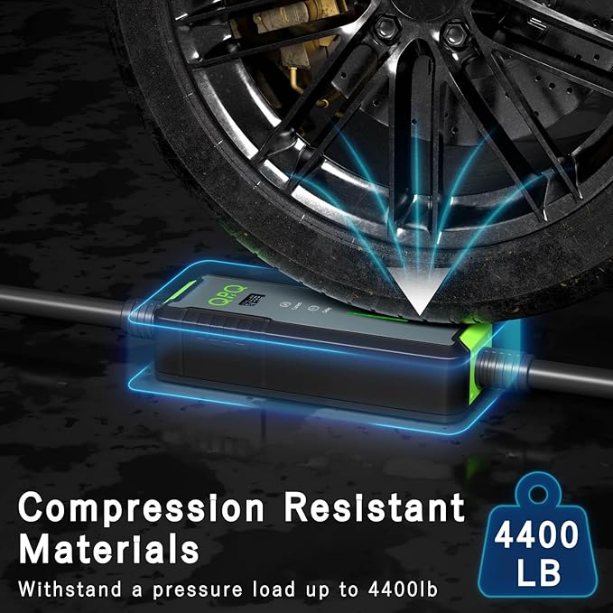 QPQ Level 2 EV Charger 40A 240V, Portable Electric Vehicle Charging Stations with Adjustable Current/Timing Delay, J1772 EV Car Charger Level 2 Charger with 21 FT Cable, NEMA 14-50 Plug