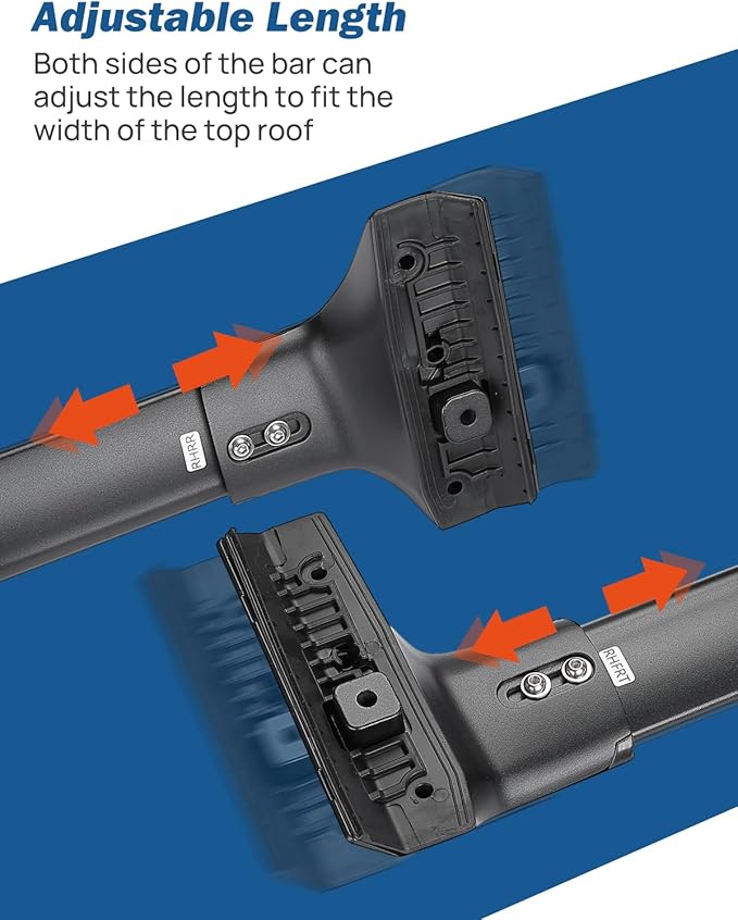 JOYTUTUS Lockable Car Roof Rack Cross Bars Compatible with Toyota Highlander 2020-2025 XLE, XSE, Limited, Platinum, Bronze Edition, Hybrid, Aluminum Bar, Max Load 260lbs for Cargo Luggage Carrier