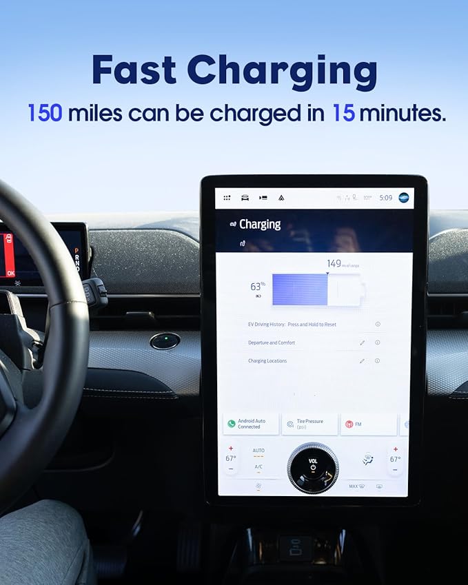 2025 Upgraded NACS to CCS Electric Vehicle Adapter (with Interlock Function) - 500 Amps / 1000 Volts - Compatible with Tesla Supercharger - CCS1 Fast Charging (Black)