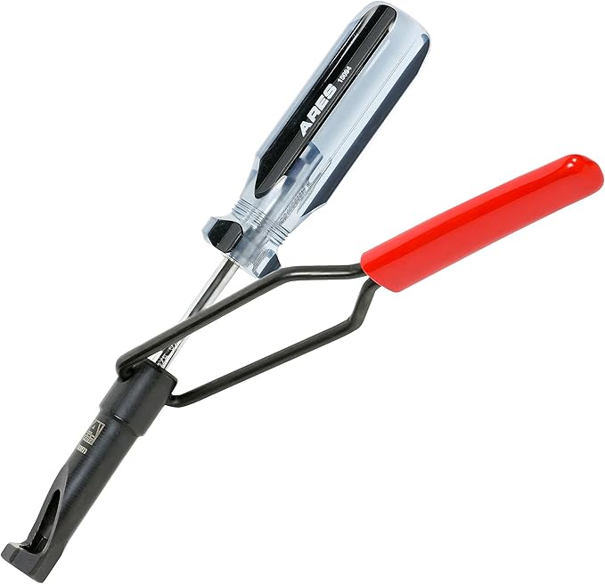 ARES 15094 – 10mm Jam Nut Valve Adjustment Tool – Easily Loosens Tight Jam Nuts with Window Cut Out for Positioning – for Honda, for Toyota, for Nissan, and Other Japanese Engines