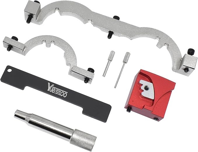 Turbo Engine Timing Tool Kit for Vauxhall Opel Chevy Chevrolet Aveo Cruze Orlando Adam Ampera Astra J Cascada 1.0 1.2 1.4 L, Camshaft Holding Locking Tool Set with Gloves