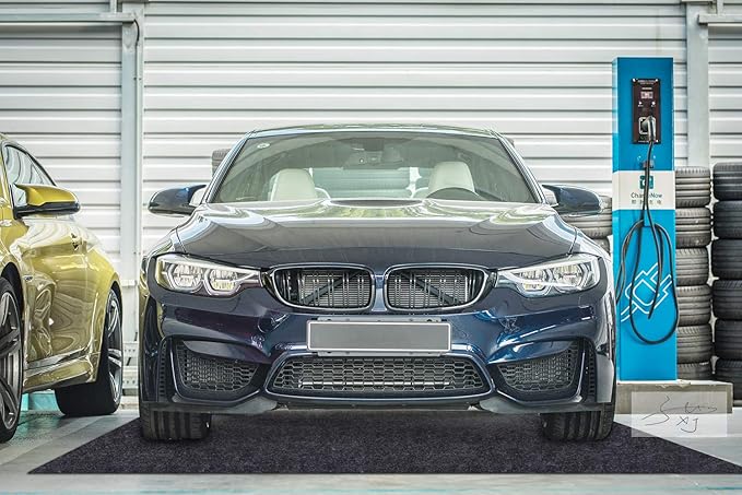 Parking Garage and Shop Floor Mats Under Cars (Garage Mats:7.56Feet x 21.1Feet)