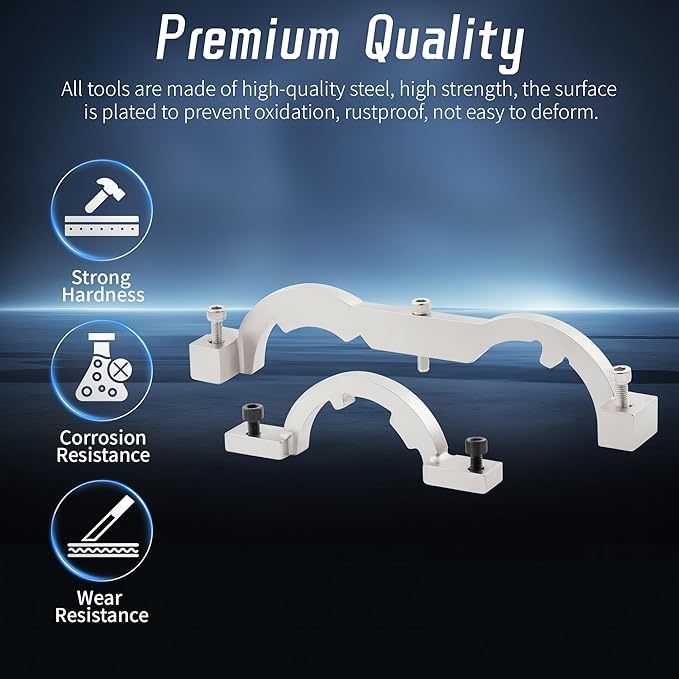 Turbo Engine Timing Tool Kit for Locking The Position of Cams Crankshaft for Vauxhall/Opel/Chevrolet Cruze 1.0 1.2 1.4 Timing Chain Replacement, Cylinder Head and Camshaft Removal