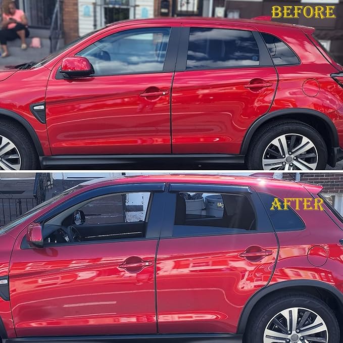 94773 Sunproof Waterproof Side Window Wind Deflector, 4pcs Protective Replacements Rain Guards Set, Window Visor fit for 2016-2020 Buick Envision