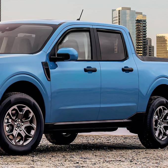 Nilight Window Rain Guards for Ford Maverick 2022 2023 2024 XL XLT Lariat Window Deflectors,Vent Window Visors-4 Pieces