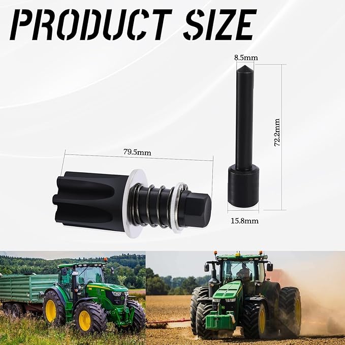 JDE81-1 Turning Tool and JDE81-4 Timing Pin Kit Fits for John Deere 4024, 4039, 4045, 4239, 4276, 6359, 6619, 6059, 6068, 6076, 6081, 6090, 6105, 6125 and 6135 Engines