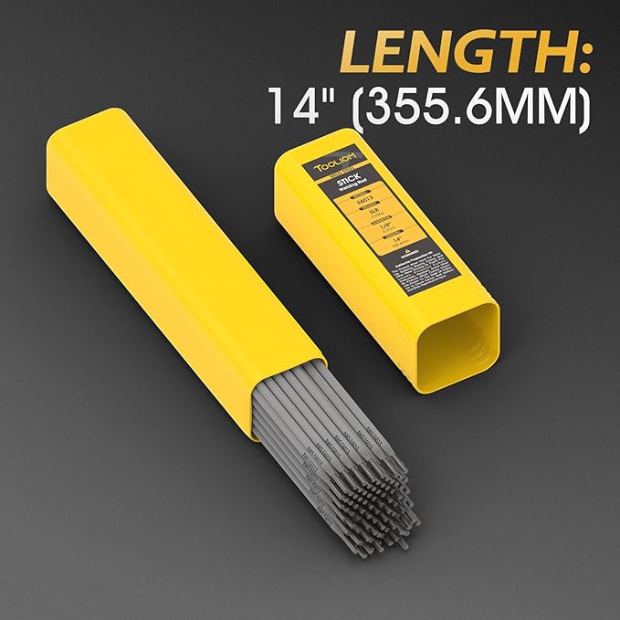 TOOLIOM E6013 Low Hydrogen Welding Rod 1/8" 5LB Carbon Steel Stick Electrodes