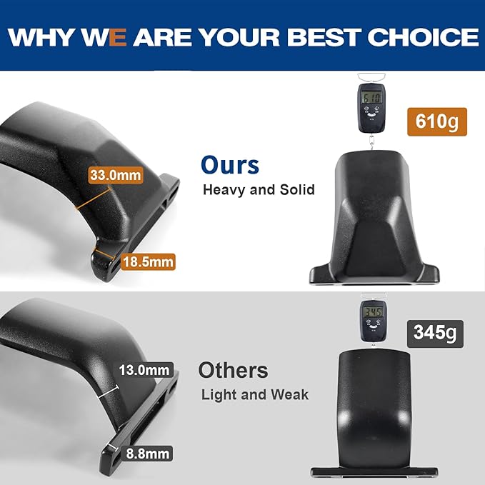 Roof Rack Cross Bars Compatible with Jeep Grand Cherokee L 2021-2026 and 2022-2026 Grand Cherokee WL, Heavy Duty 260lb Aluminum Crossbar Racks Roof Rail Rooftop Luggage Canoe