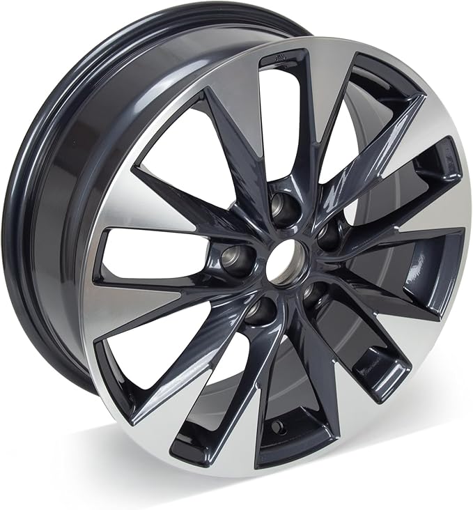17'' x 6.5'' Aluminum Alloy Replacement for OE Wheel Rim Compatible with Nissan-Sentra 2016-2019 - 62730, Set of 4