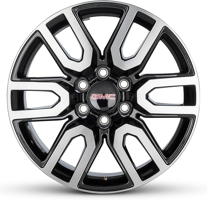 For 2021-2025 GMC Yukon 20 Inch Machined Black Alloy- Genuine OEM Take-Off Rim - Road Ready SUV Wheel