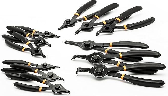 GEARWRENCH 12 Pc. Snap Ring Plier Set - 3495
