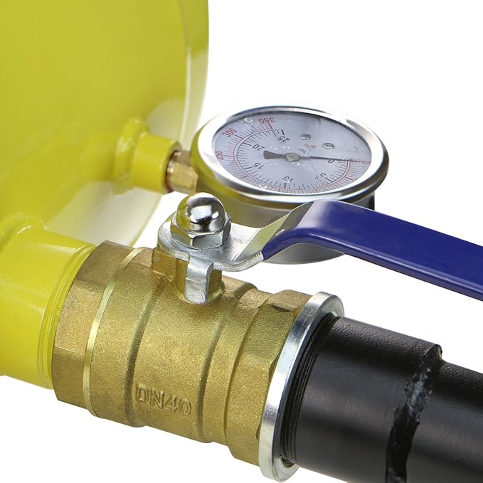 AIR BEAD SEATER 5 Gallon Tire Seating Blaster Inflator ATV Tractor Car Truck 145 PSI YELLOW