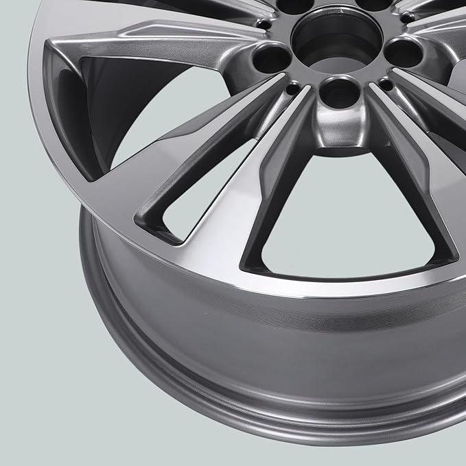 New 18" x 8.5" Rear Aluminum Alloy Replacement for OE Wheel Rim Compatible with C300 C350 2015-2018, 85371, Fits for Rear Wheel Only