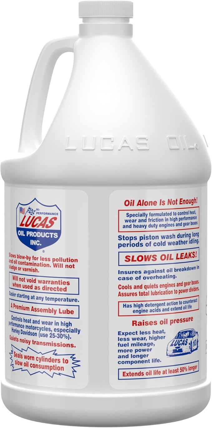 Lucas Oil 10002 Heavy Duty Oil Stabilizer - 1 Gallon (Pack of 4)