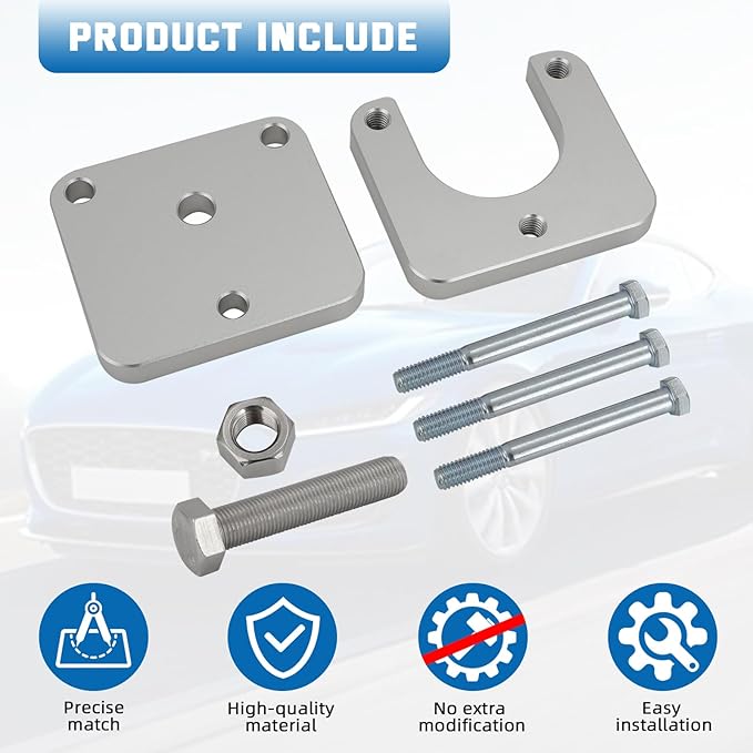 AUTOVIC Pulley Puller Kit for 5.0 3.0 Jaguar & Land Rover Superchargers for QS418SS Install Kit