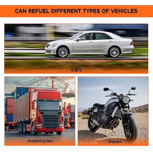 24.8" Steel Bendable Universal Spout Funnel with Filter for All Automotive Oils, Flexible Long Funnel for Transmission Fluid, Diesel Fuel and Other Liquids with Gloves