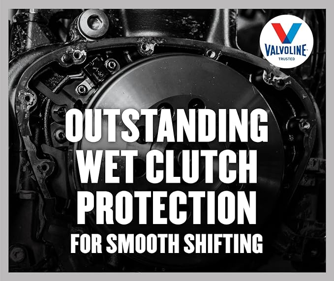 Valvoline 4-Stroke Motorcycle Full Synthetic SAE 10W-40 Motor Oil 1 QT (Pack of 3)