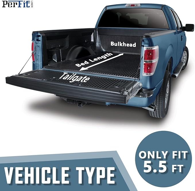 Perfit Liner FRP Hard Tri-fold Truck Bed Tonneau Cover for 2007-2026 Toyota Tundra 5.5 FT (67") Bed (Excludes Trail Special Edition Storage Boxes)