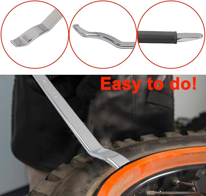 Bead Lifting Tool Tire Spoon for Car Tires, Tire Mounting and Demounting Tool for Coats Tire Changer Machine Tire Iron Spoon