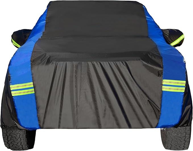 Avecrew All Weather Truck Cover - Waterproof, Rain, Snow, UV & Dust Protection (230"-242")