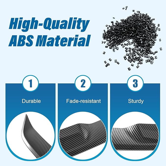 Hood Grille Molding Trim Cover Compatible with Kia Sportage 2023 2024 2025 Front Upper Grill Decorative Stripe Carbon Fiber Pattern ABS