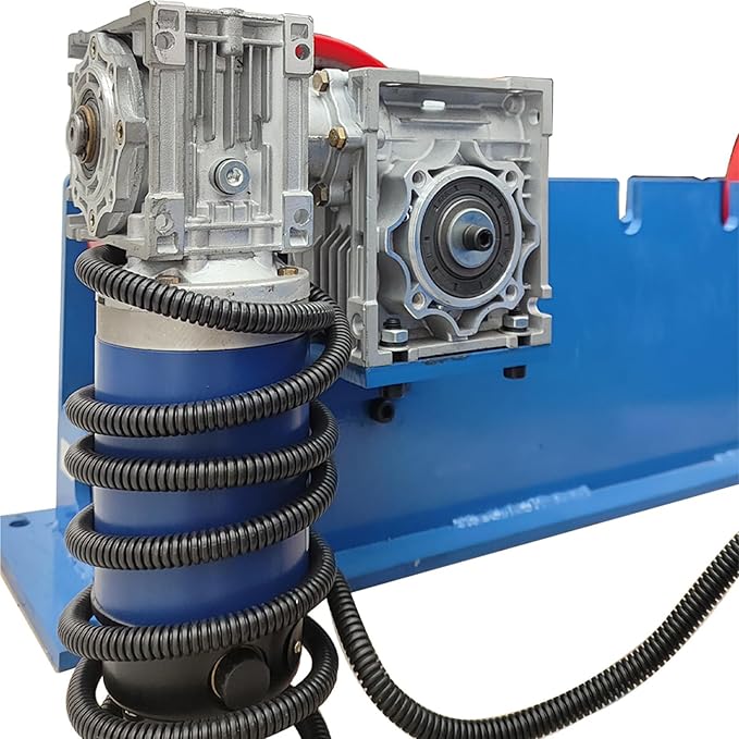 Adjustable Welding Tank Turning Rolls Dia 1.97"-59.06"/50-1500mm Tank Turning Rolls Linkage Roller Load Capacity 4400LBS for Welding Equipment Support 110V 230W