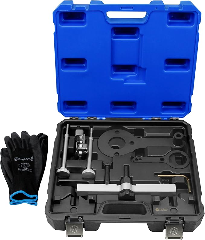 Engine Timing Locking Tool Kit Compatible with BMW V8 N63 S63(No Valve Lift) N65 N74 X5 X6 Drive 750I 760I, Camshaft Cam Alignment Timing Tool