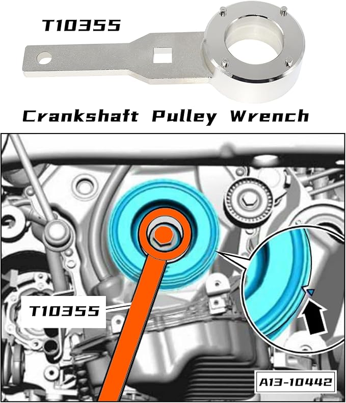 EA888 1.8 2.0 TSI TFSI Engine Camshaft Crankshaft Timing Tool Kit, Compatible with Audi 2.0T, VW VAG 2006-2018, T10354 T10355 T40271 T10352 T10368 T40196 T40191 T40267 T40266 T40011, 29 Pcs
